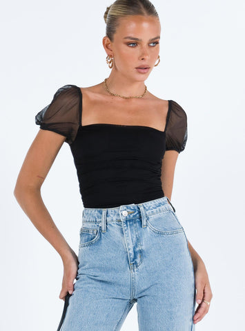 Dostan Bodysuit Black