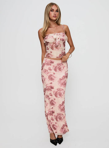 Manifest It Set Pink Floral