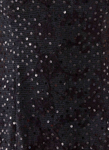 Vision Sequin Mini Dress - Black