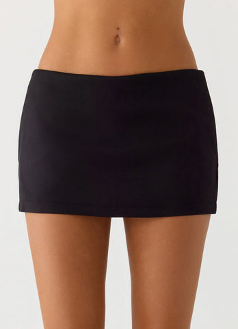 Mirna Micro Skort - Black