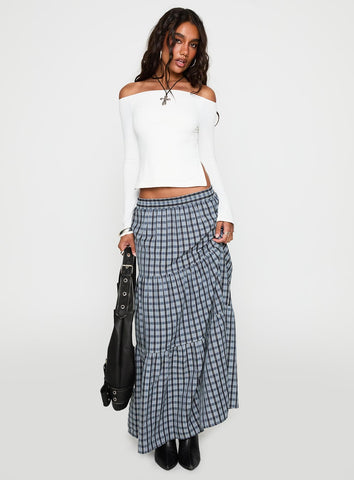 Maestro Off The Shoulder Top White