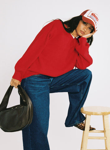 Ryanna Sweater Red
