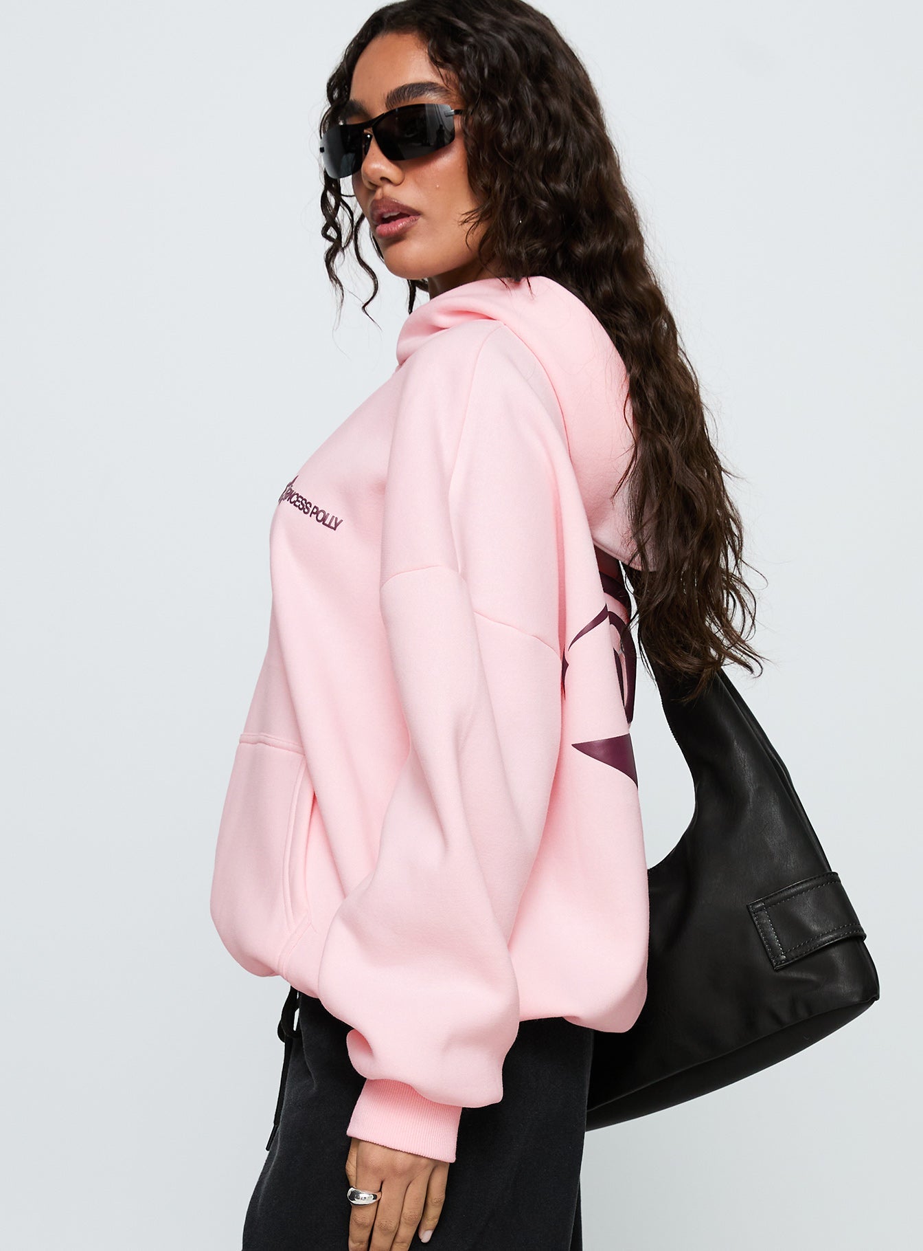Starblazer Princess Polly Graphic Hoodie Pink