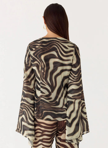 Chaty Top - Zebra