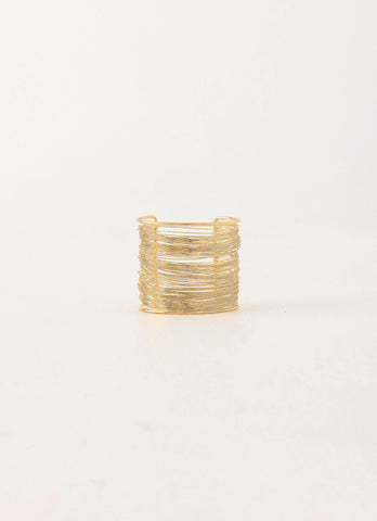 Golden Blur Arm Cuff - Gold
