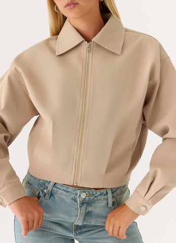 Ready To Go Jacket - Beige