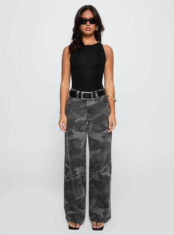 Majesty Tie Back Bodysuit Black