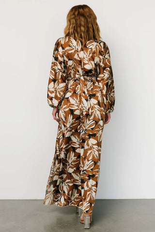 Yolanthe Maxi Dress | Copper Multi
