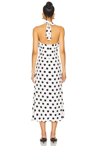 Jardin Halter Neck Maxi Dress